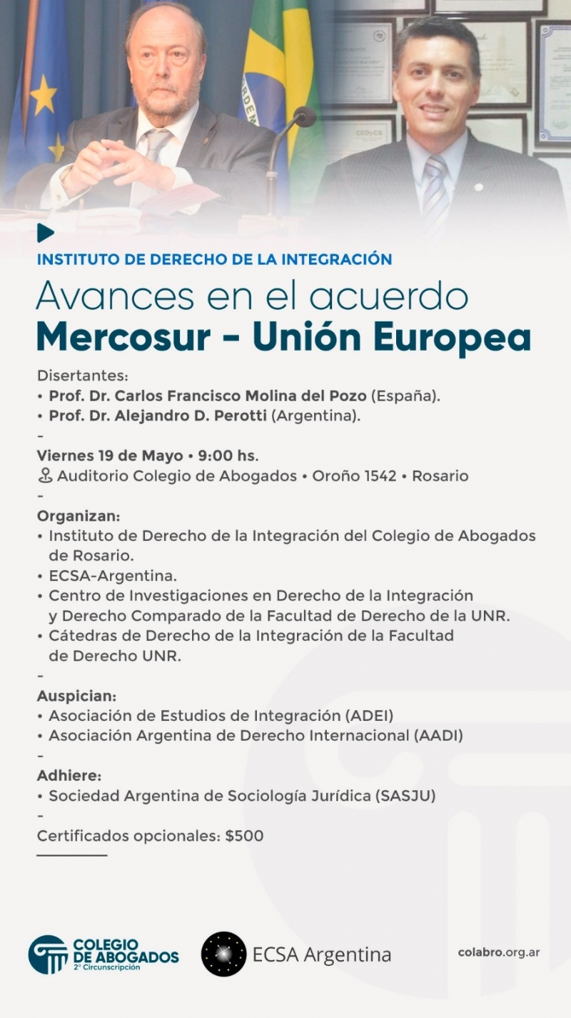 Avances en el acuerdo Mercosur - UE - 19/05/2023